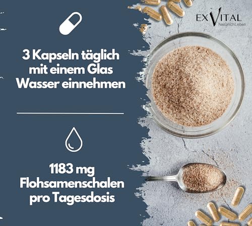Colon Ex 90 Kapseln Flohsamenschalen mit Magnesium - 2