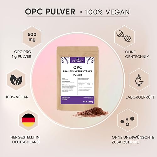 Naturalu 500g Traubenkernextrakt OPC Pulver - 2