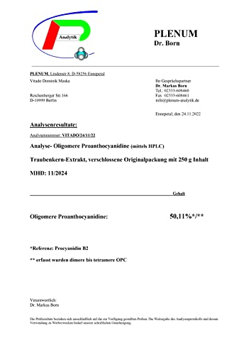 Naturalu 500g Traubenkernextrakt OPC Pulver - 5