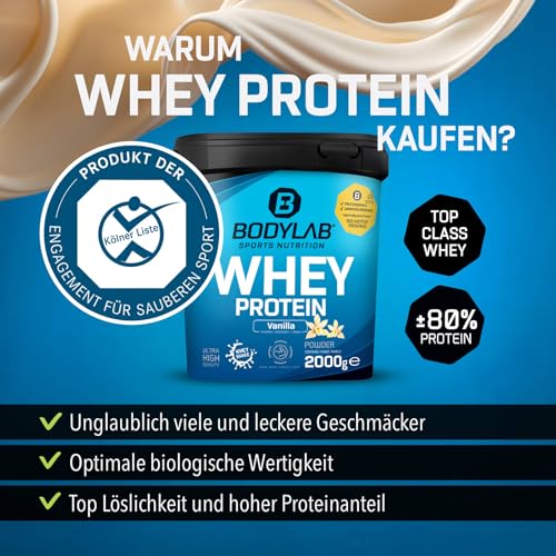 Bodylab24 Whey Protein Schoko 2000g - 4