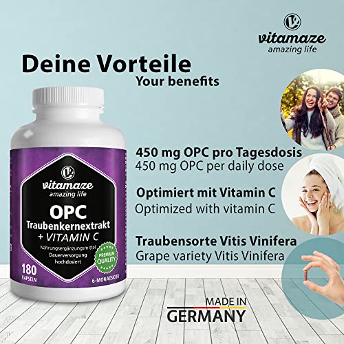 Vitamaze OPC Traubenkernextrakt Kapseln - 2