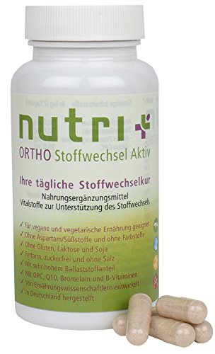 Nutri-Plus Stoffwechselkur Basis Paket (Eiweißpulver + A-Z Präparat mit Omega 3+ Stoffwechsel Aktiv mit OPC + Shaker) 30 Tage Kur - 3
