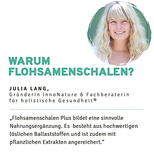 InnoNature Colon Cleanse 120 Flohsamenschalen Kapseln im Monatsvorrat - 2