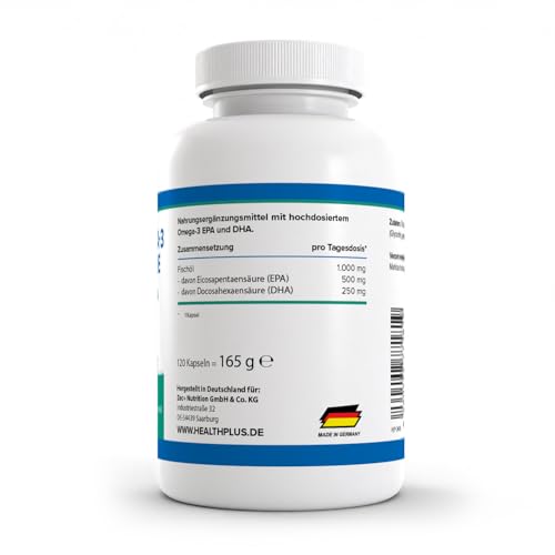 Health+ Super Omega 3 120 Kapseln - 2