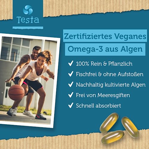 Testa Omega-3 60 vegane Kapseln - 3
