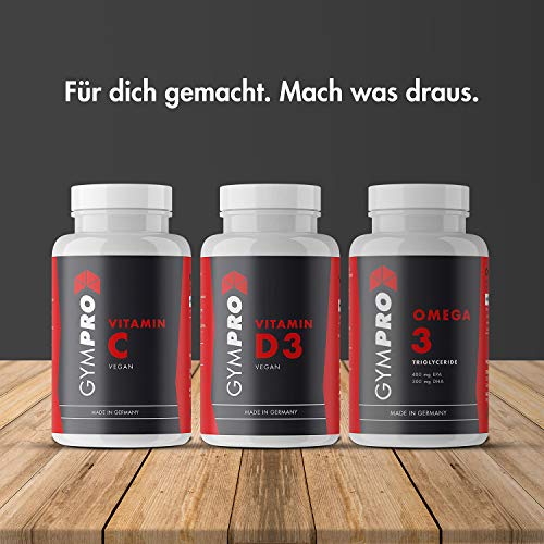 GymPro 180 Softgel Omega 3 Kapseln - 4