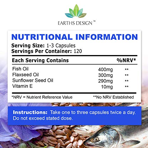 Earths Design 120 Omega 3-6-9 Kapseln - 2