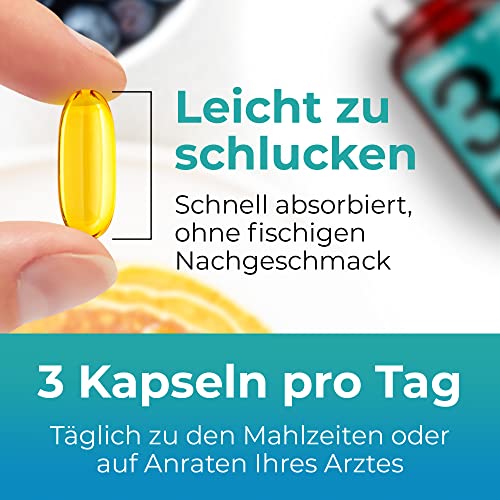Iron Ore Health 180 Omega 3  Platinum Fischöl Kapseln - 6
