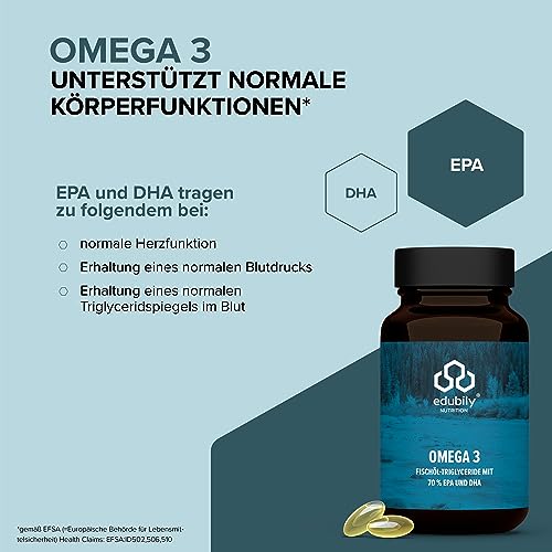 edubily 90 Omega 3 Fischölkapseln - 6