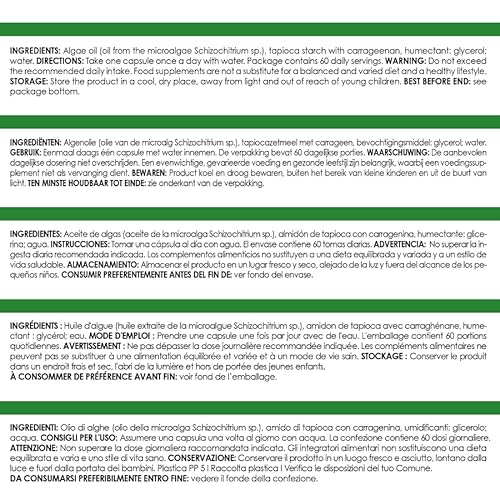 Lineavi 60 vegane Omega 3 Kapseln - 9
