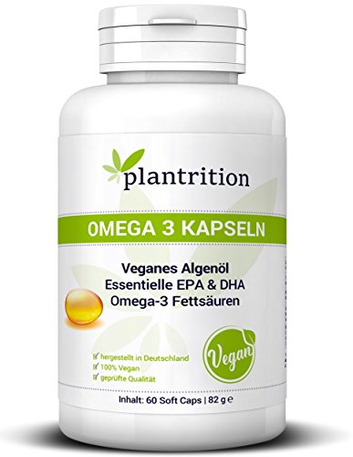 Plantrition Omega 3 Kapseln Vegan