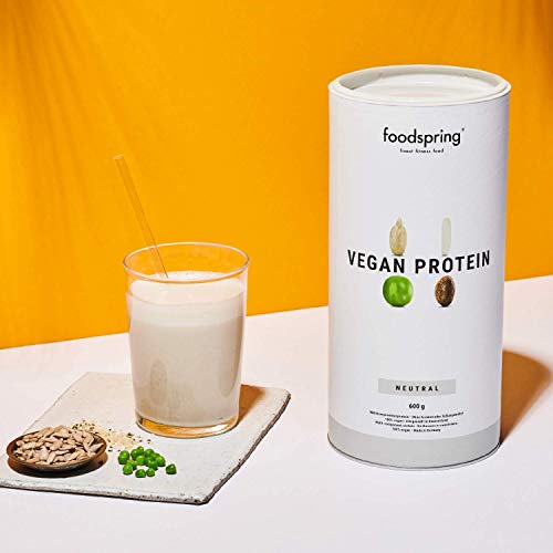 foodspring Vegan Protein Pulver 600g - 4