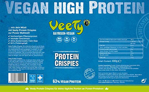 Veety Vegan Erbsen Protein 400g - 2