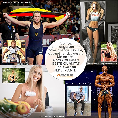 Hochwertiges Reisprotein mit essentiellen Aminosäuren für Muskelaufbau & Abnehmen | Protein-Pulver, Eiweiß-Shake – pflanzlich, vegan, glutenfrei, laktosefrei | ProFuel Plantein Reis NEU - CHOCOLATE - 5