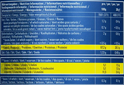 PowerBar Whey, Casein & Soja Eiweißpulver – Protein Plus 92% – Mehrkomponenten Protein Shake mit Aminosäuren (BCAA) – Proteinpulver – 600g Schokolade - 2
