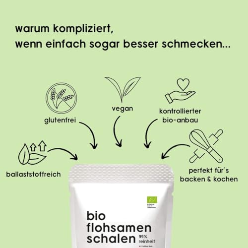 Green Organic Flohsamenschalen - 2