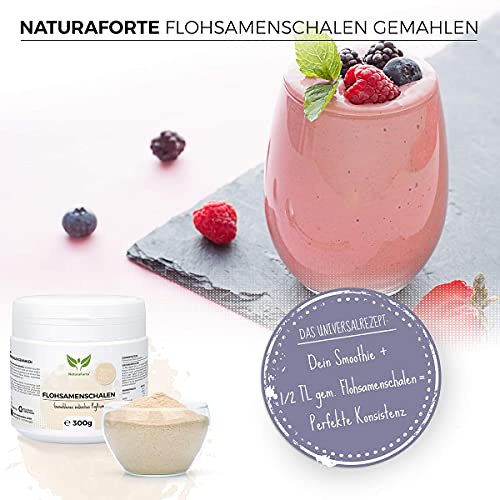 Natura Forte Flohsamenschalen gemahlen 300g - 3