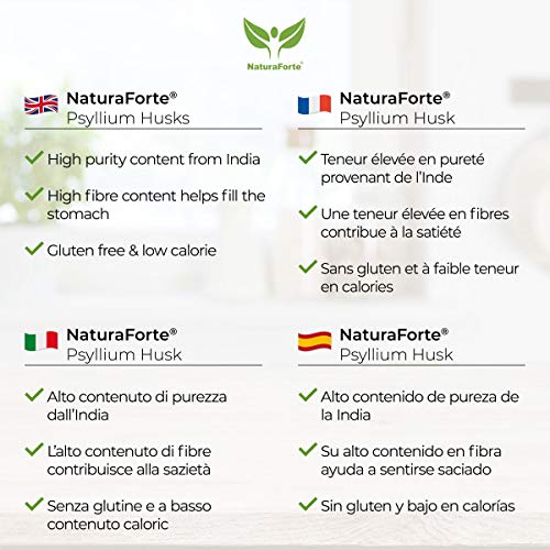 Natura Forte Flohsamenschalen gemahlen 300g - 7
